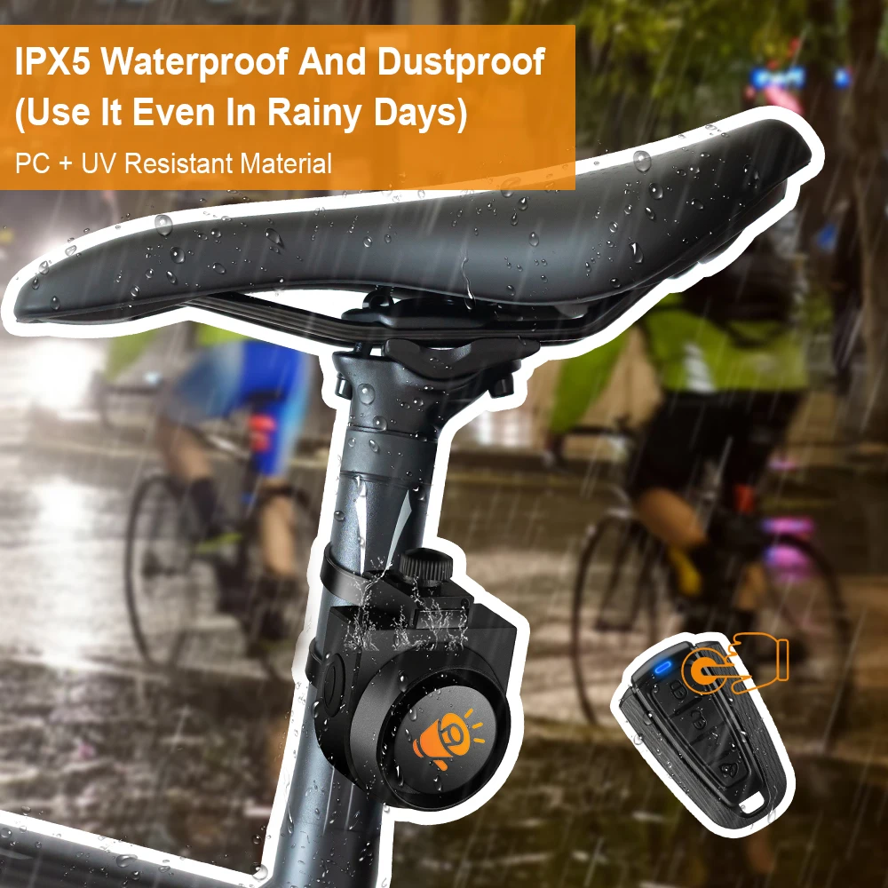 Extractme Motorcycle Alarm USB Charging Wireless Bicycle Burglar Lock Waterproof Electric Bike Security System Vibration Alarm thumbnail 5