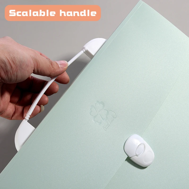 13 Pockets A4 Size Expanding Wallet File Folder Paper Document Storage Organ Bag Holder Office School Organizer thumbnail 4