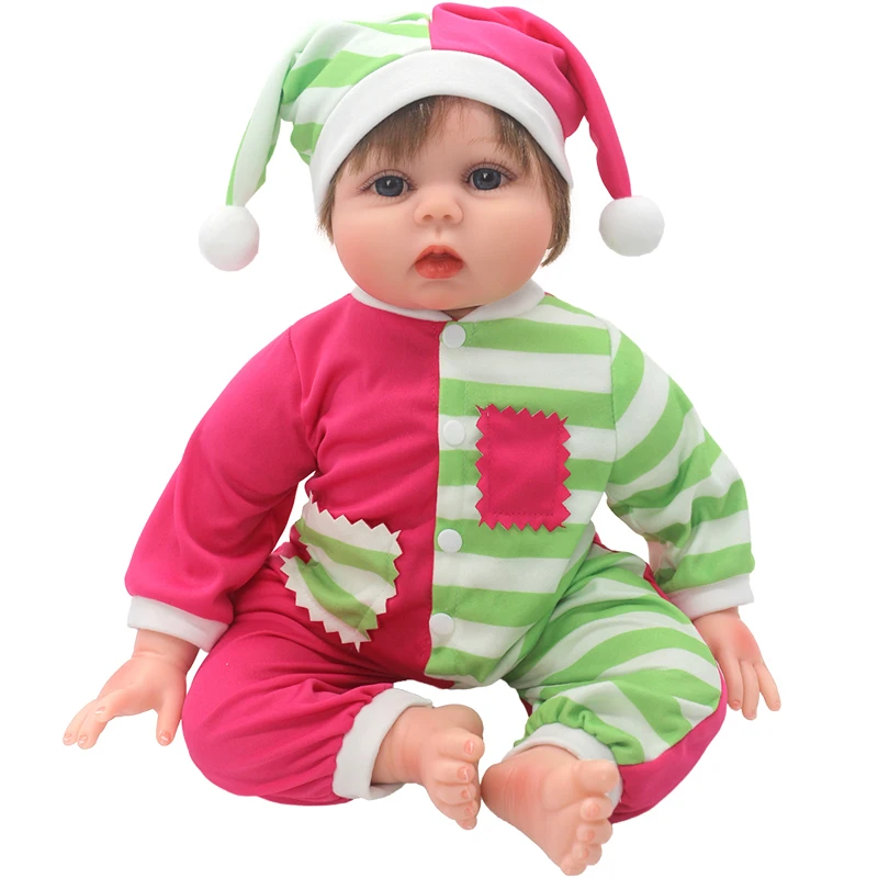 50-55cm Reborn Baby Doll Clothes Rompers 22 Inch Doll Clothes Dress Skirt Toys Outfit thumbnail 5