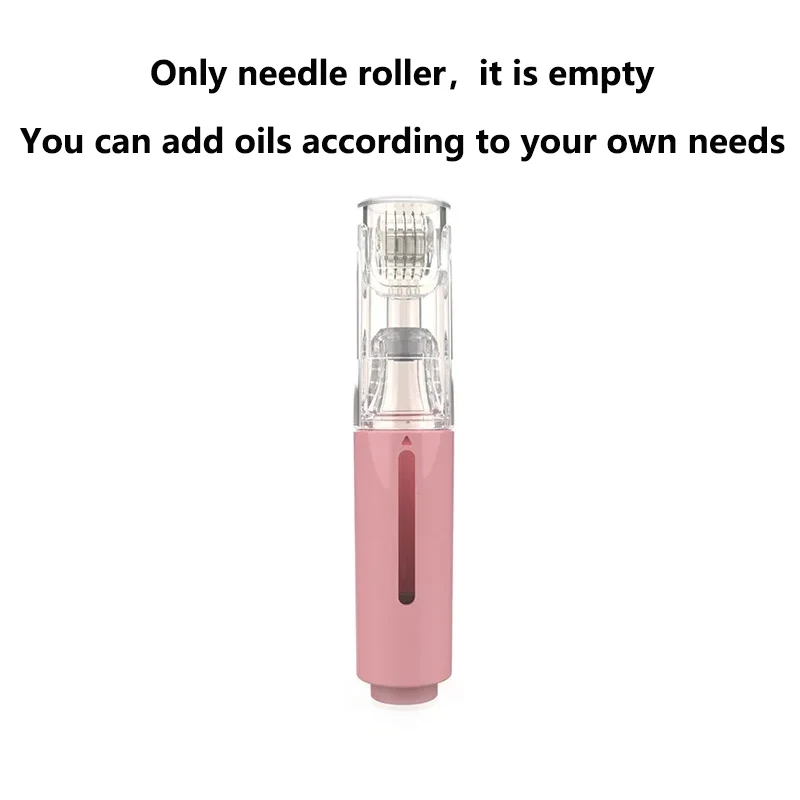 Women Facial Lip Derma Roller Professional Skincare Tools,Titanium Micro Needles Roller For Beard&Hair Growth,Serum Applicator thumbnail 2