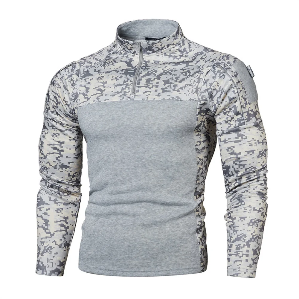 2024 New Men's Shirt Men Uniform Camouflage hoodie Clothes Jogging Sweatshirt long sleeve thumbnail 5