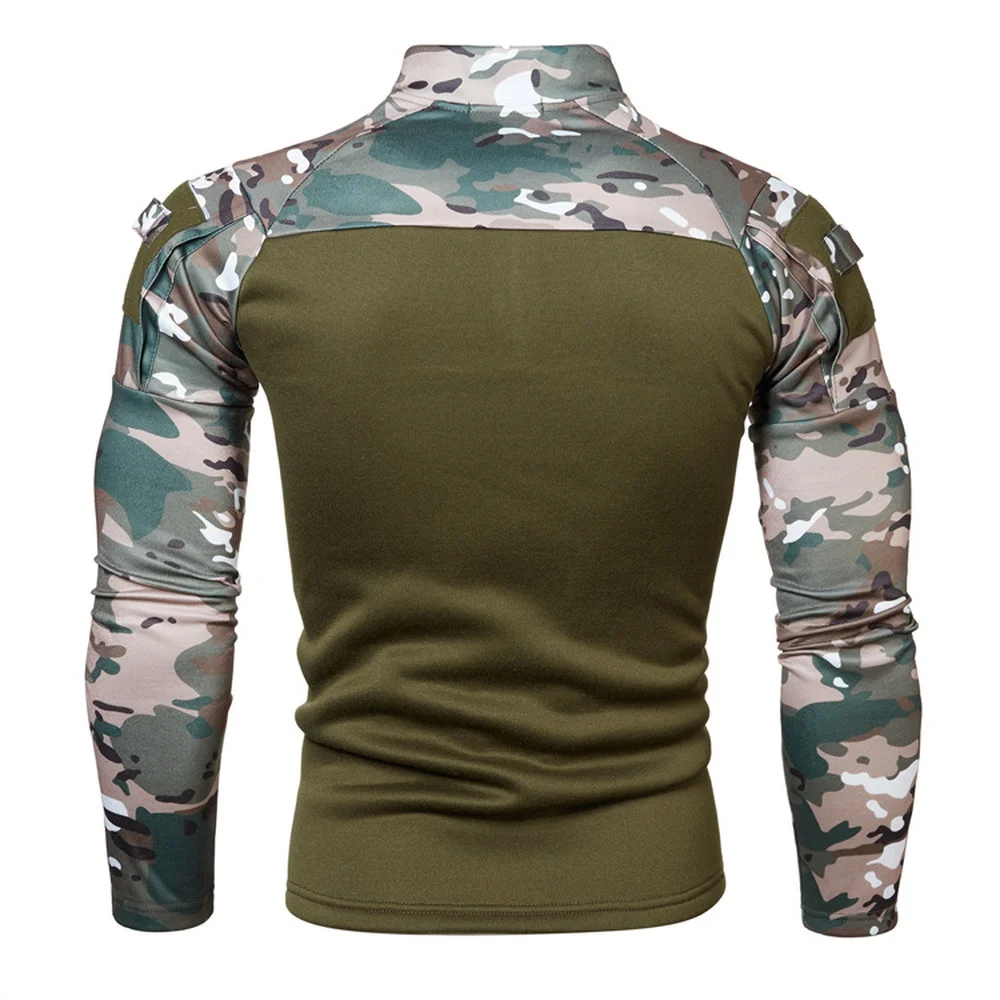 2024 New Men's Shirt Men Uniform Camouflage hoodie Clothes Jogging Sweatshirt long sleeve thumbnail 4