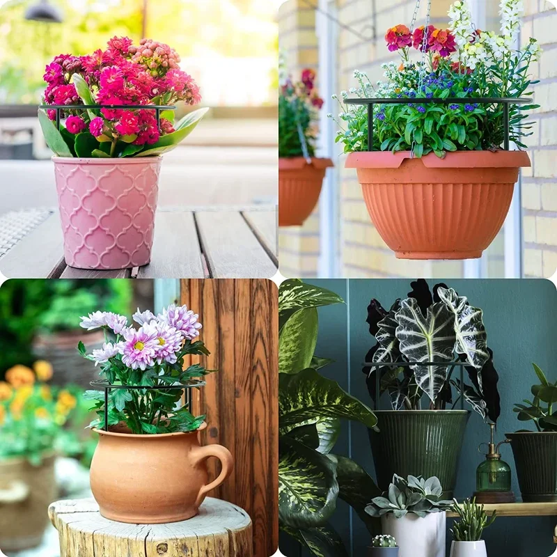 4/1Pcs Can Spliced Plant Support Pile 2Size Single Layer Orchid Rack Multi Meat Sun Flower Support Leaf Rack Garden Accessories thumbnail 4