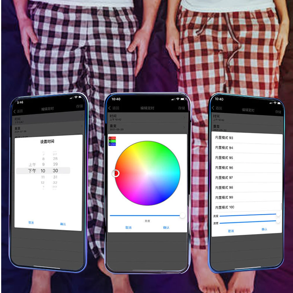 WS2811 WS2812B LED Controller Bluetooth Music With MIC For SK6812 WS2812 Pixel LED Strip Light APP 24/28Keys Remote DC5-24V thumbnail 4
