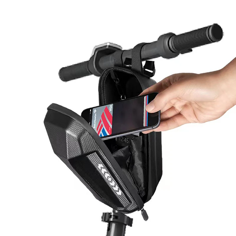 Electric Scooter Bag Accessories Wild Man Adult Waterproof for Scooter Front Bag Bike Bicycle Bag Case Rainproof thumbnail 3