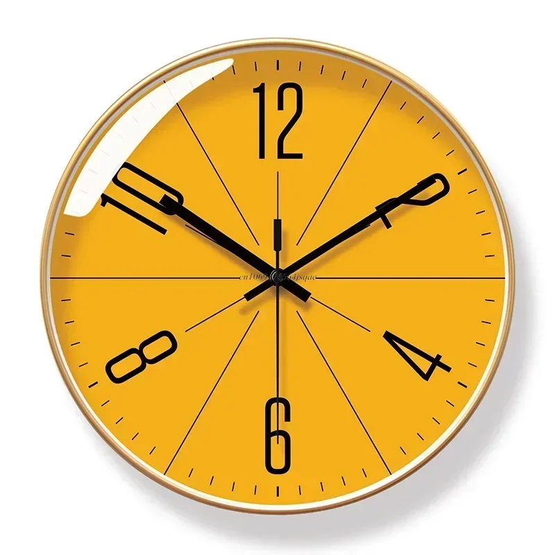2026 Nordic Simple Wall Clocks Creative Personality Modern Wall Clock Mute Home Bedroom Restaurant Living Room Decoration Clock