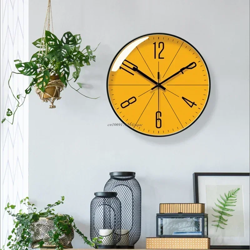 2026 Nordic Simple Wall Clocks Creative Personality Modern Wall Clock Mute Home Bedroom Restaurant Living Room Decoration Clock thumbnail 5