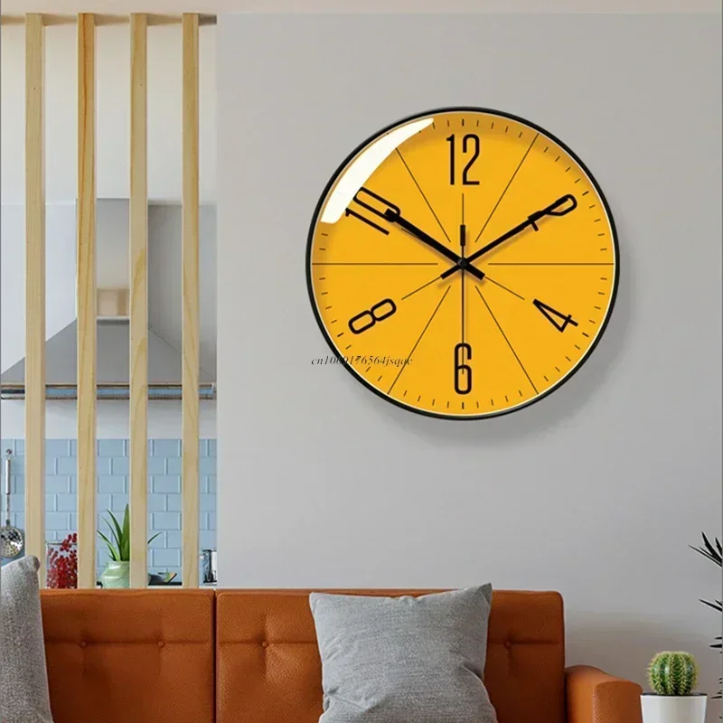 2026 Nordic Simple Wall Clocks Creative Personality Modern Wall Clock Mute Home Bedroom Restaurant Living Room Decoration Clock thumbnail 6