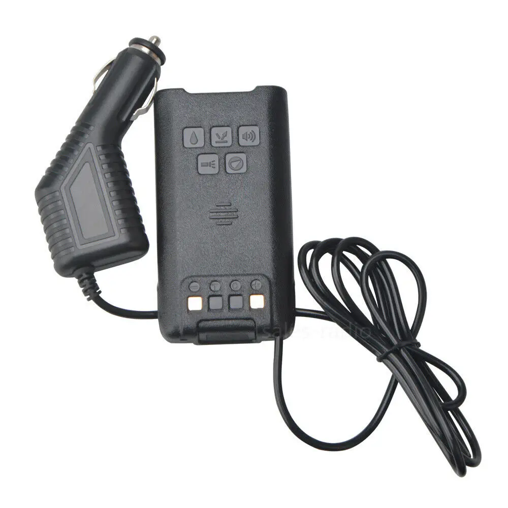 For Baofeng UV-9R Walkie Talkie 12V Battery Eliminator Car Charger For BaoFeng UV-9R PLUS BF-A58 BF-9700 BF-R760 Two-way Radios