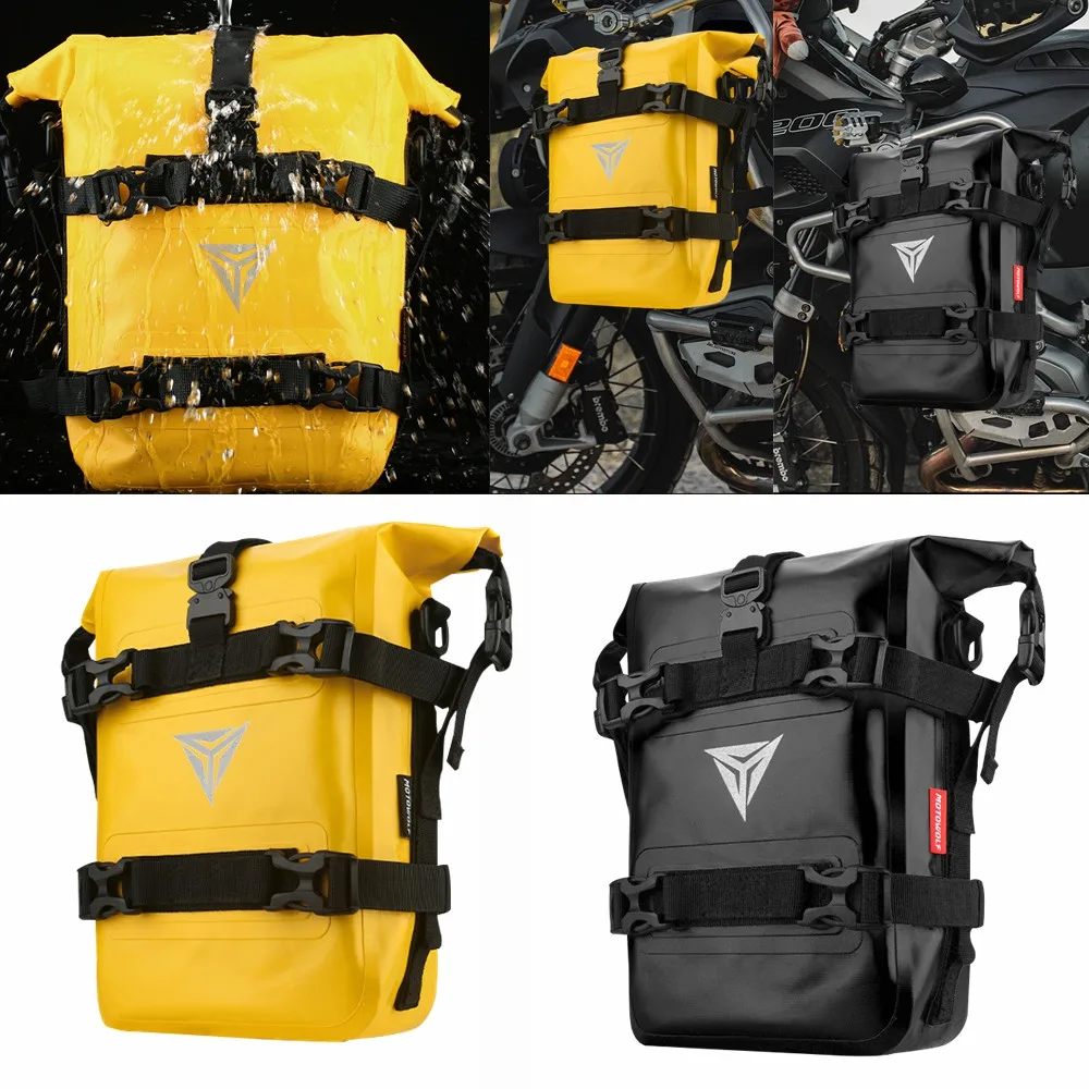 For R1250GS R1250 GS ADV R 1250GS Adventure GSA Motorcycle Frame Crash Bars Waterproof Bag Bumper Repair Tool Placement Bag thumbnail 6