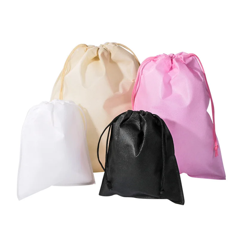 StoBag Non-woven Drawstring Bags Shoe Clothes Storage Fabric Portable Reusable Travel Organizer Pouches Custom Logo(Extra Fee) thumbnail 6