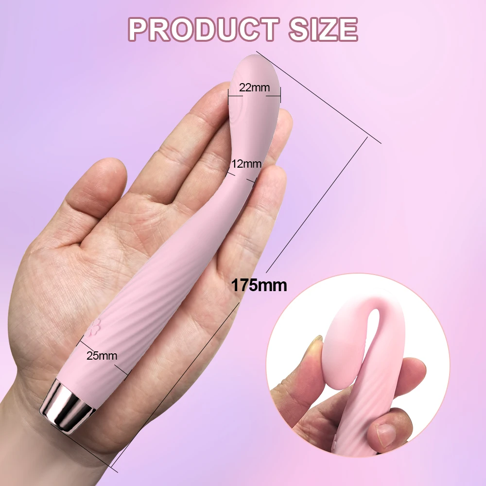 Beginner G-Spot Vibrator Nipple Clitoris Stimulator Vagina Dildo Erotic Toys Finger Shaped Massarger Sex Toys for Woman Sex Shop thumbnail 5
