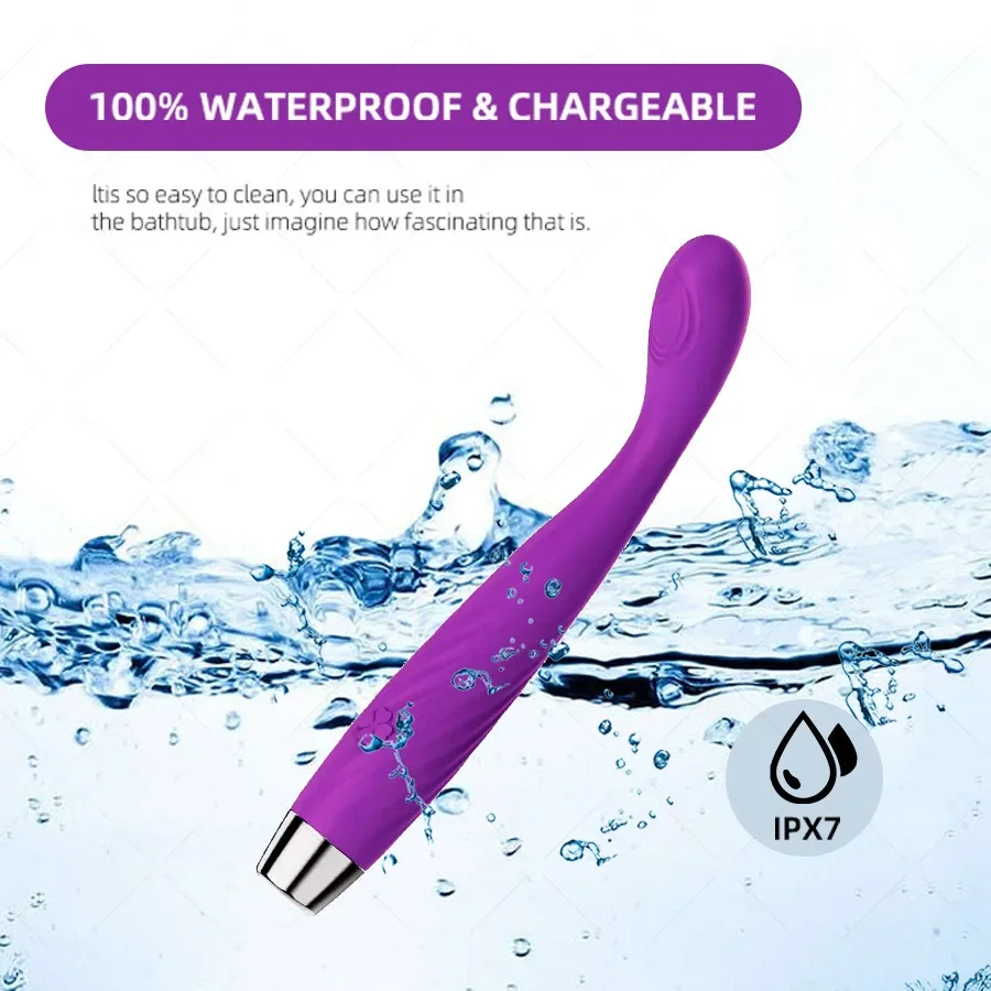 Beginner G-Spot Vibrator Nipple Clitoris Stimulator Vagina Dildo Erotic Toys Finger Shaped Massarger Sex Toys for Woman Sex Shop thumbnail 6