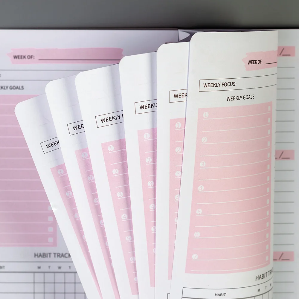 2024 Weekly Planner Agenda A5 Notebook Planner Pouch 52 Weeks Planner Schedules Stationery School Office Supplies Stationery thumbnail 5