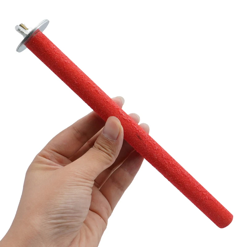1Pc Pet Bird Chew Toys Parrot Perches Stand Platform Cage Toy Paw Grinding Clean Toys Parrot Scrub Stick thumbnail 5
