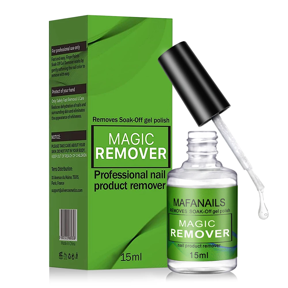 MAFANAILS 15ml Magic Remover Nail Gel Polish Remover UV Gel Polish Fast Remove Semi Permanent Varnish Polish Cancel Glue 15&ml thumbnail 5