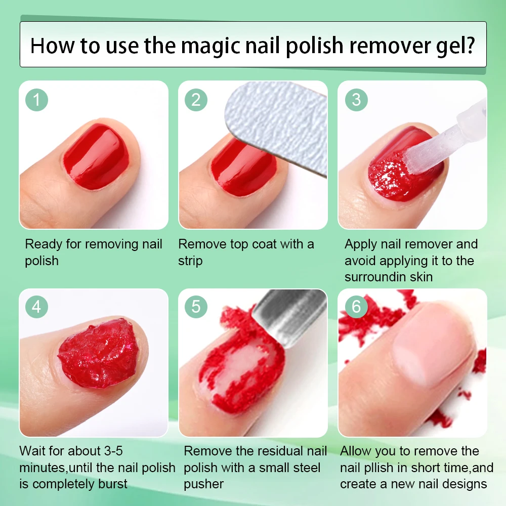 MAFANAILS 15ml Magic Remover Nail Gel Polish Remover UV Gel Polish Fast Remove Semi Permanent Varnish Polish Cancel Glue 15&ml thumbnail 4