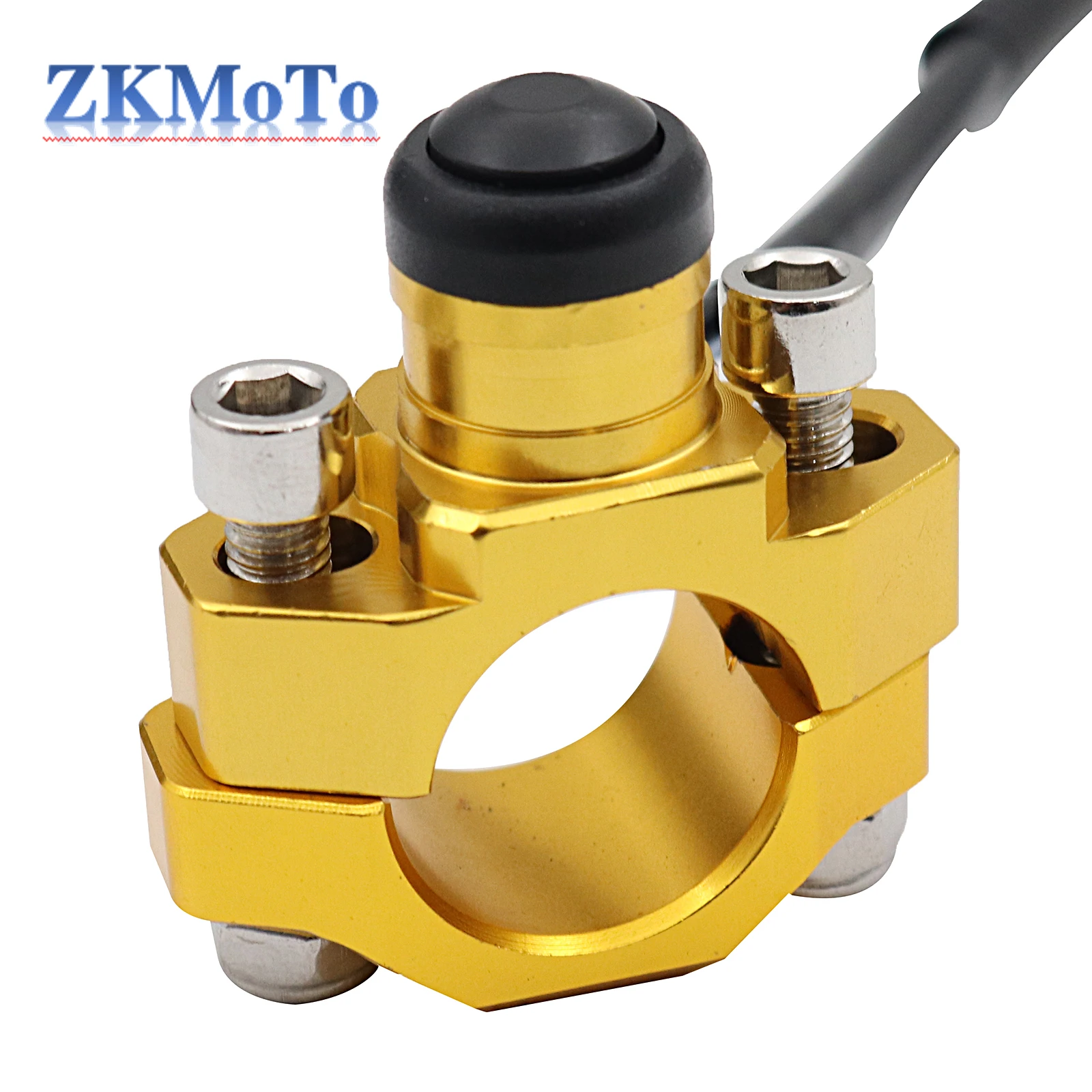 Motorcycle CNC Aluminum Start/stop ON/OFF Switch For KTM Honda Kawasaki Yamaha Suzuki ATV Scooter Dirt Bike Universal Accessory thumbnail 2