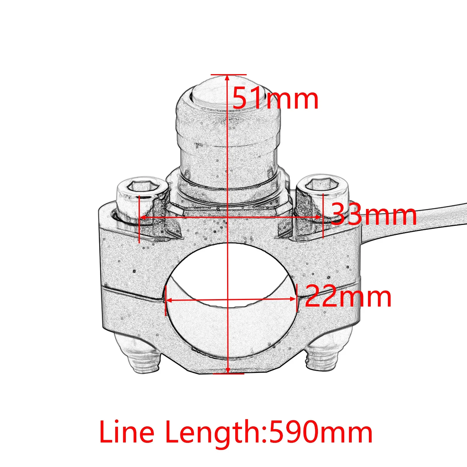 Motorcycle CNC Aluminum Start/stop ON/OFF Switch For KTM Honda Kawasaki Yamaha Suzuki ATV Scooter Dirt Bike Universal Accessory thumbnail 6