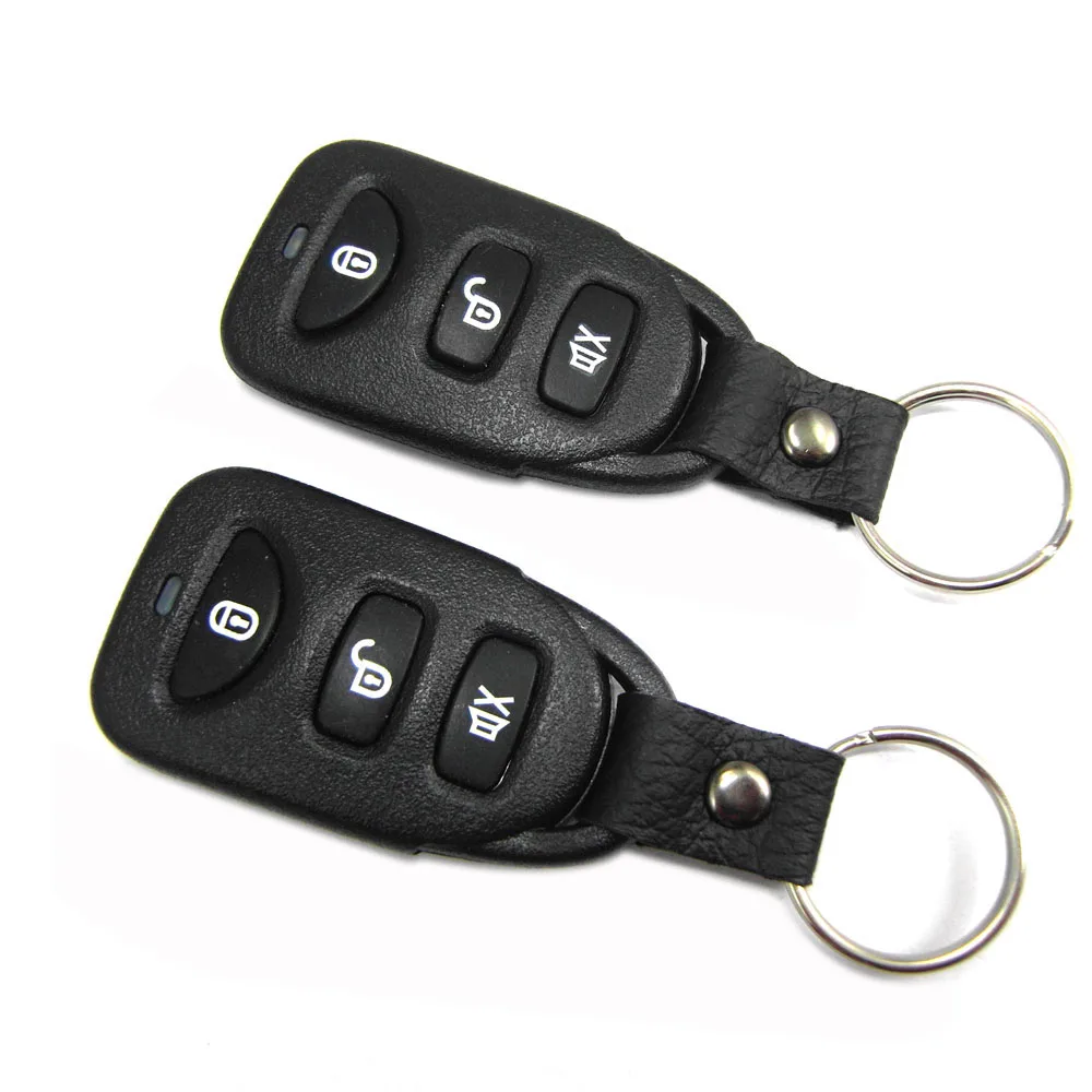 Universal 12V Vehicle Burglar Alarm Security Protection Auto Car Alarm System  & 2 Remote Control Auto Burglar thumbnail 5