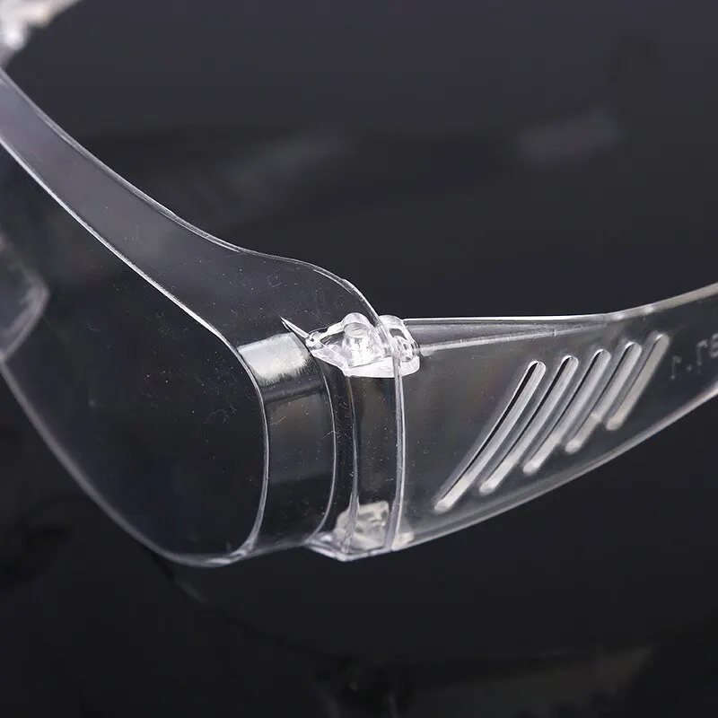 Protective Shutter Goggles Transparent Anti-wind Sand Anti-shock Labor Insurance Protective Glasses PC Material Transparent thumbnail 4