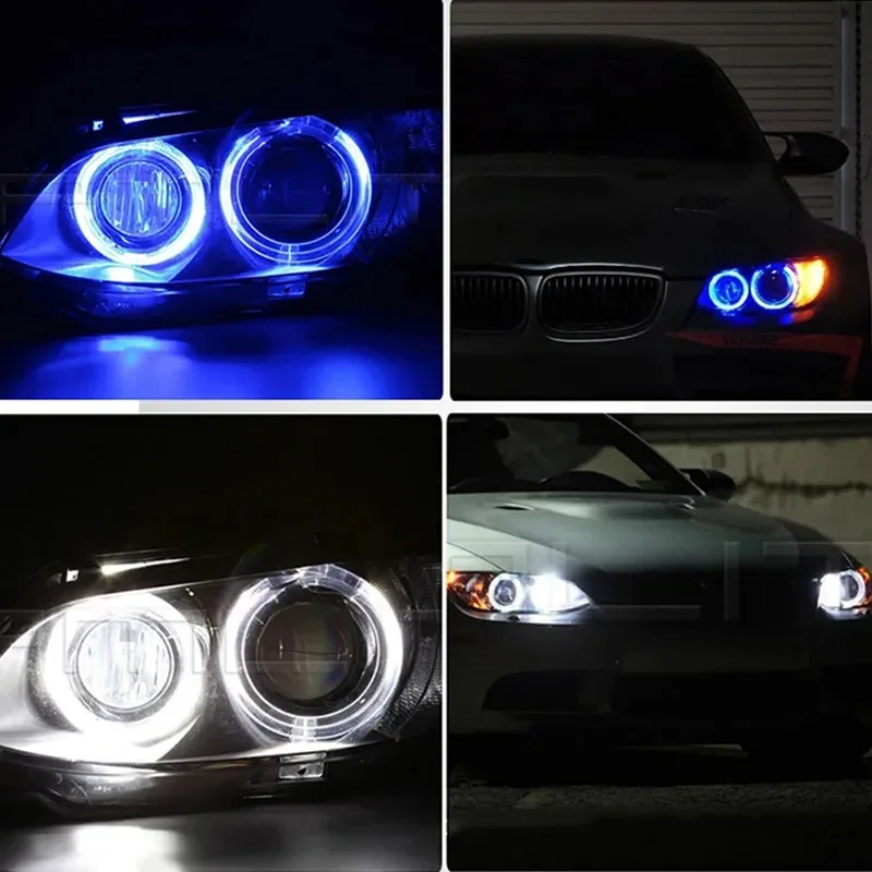 2pcs Error Free Car LED Angel Eyes Marker Light Bulb Lamp for BMW 1 5 6 7 series E87 E39 M5 E60 E61 E63 E64 x3 E83 X5 E53 thumbnail 6