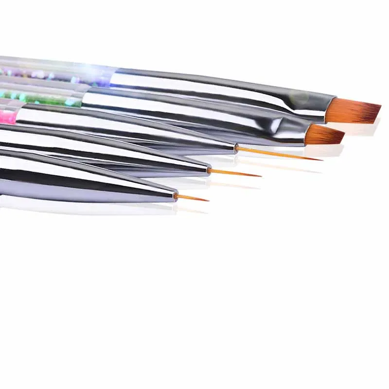 5Pcs Nails Art Dotting Pen Nails Brushes For Nails Art Accessories Tools Kits Nail Supplies For Professionals Manicure Set thumbnail 6