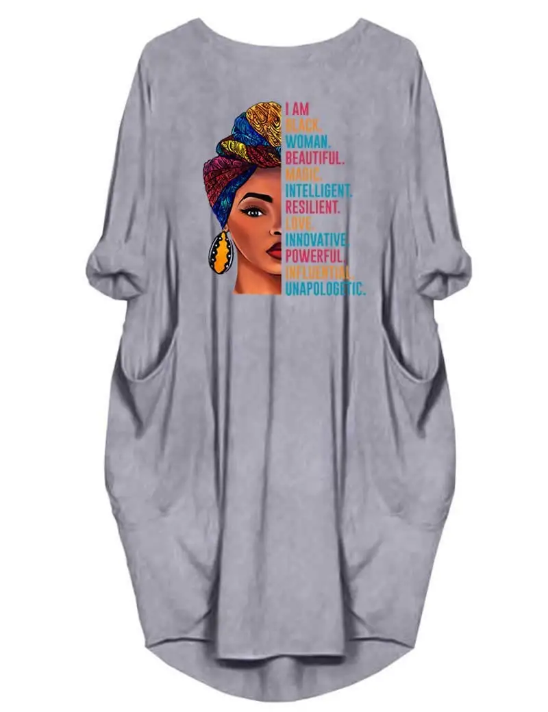 Plus Size Women Short Sleeve O-Neck Loose Casual Dresses thumbnail 2