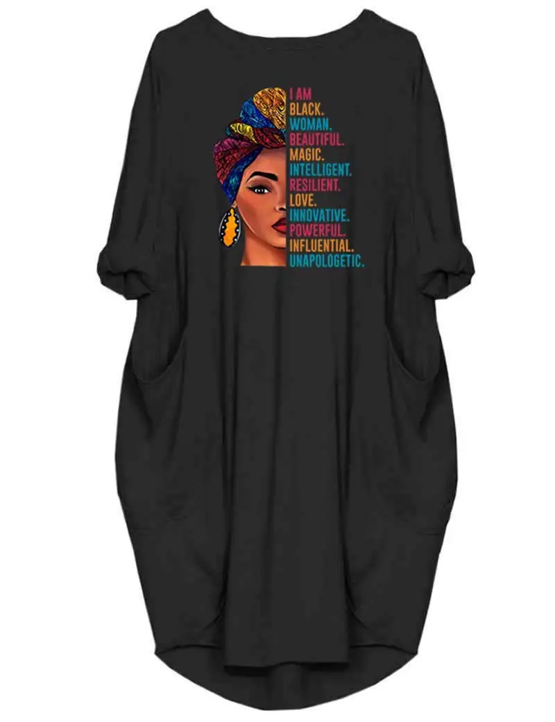 Plus Size Women Short Sleeve O-Neck Loose Casual Dresses thumbnail 3