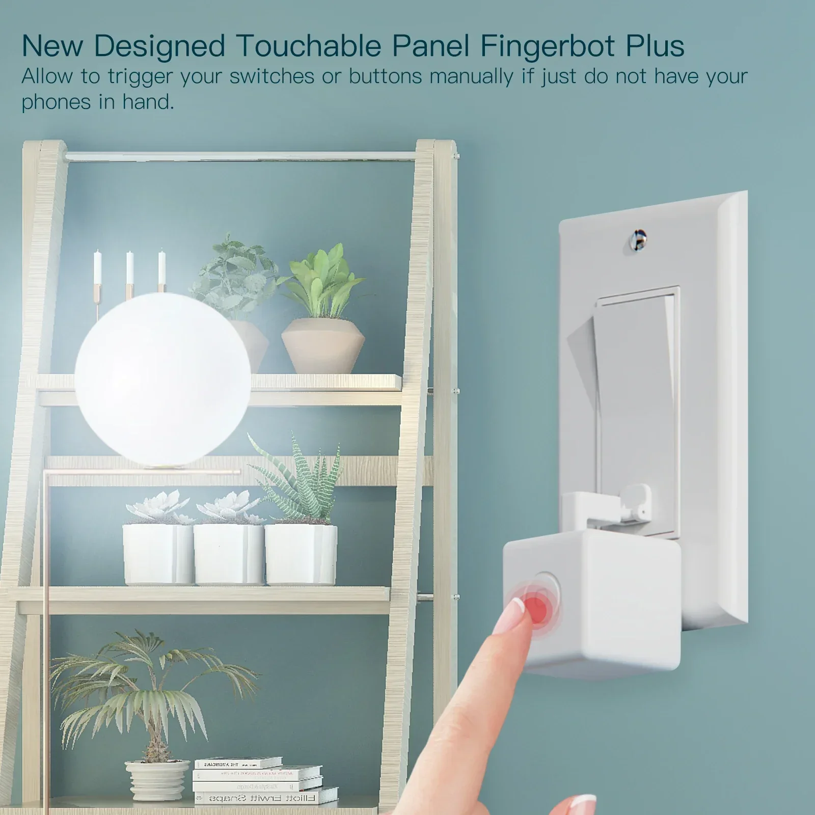 MOES Tuya Fingerbot Button Pusher New ZigBee finger robot Smart Life App automatic switch Voice Control Alexa Google Home thumbnail 2