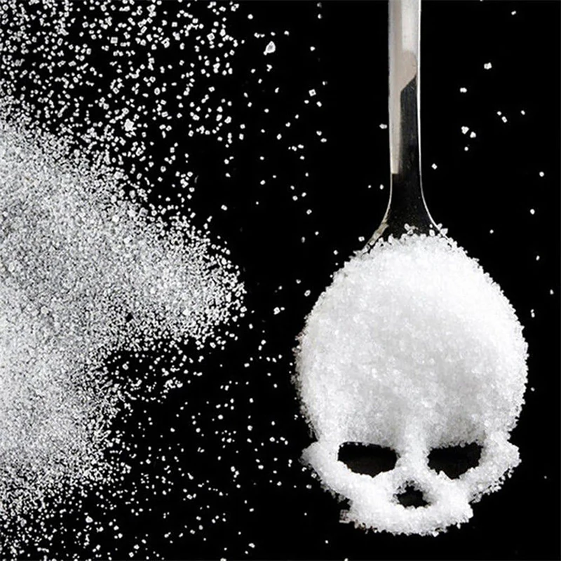1PCS Coffee Spoon Creative Skull Shape Teaspoon Stainless Steel Tableware Dessert Coffee Scoop For Tea Sugar Christmas Gifts thumbnail 6