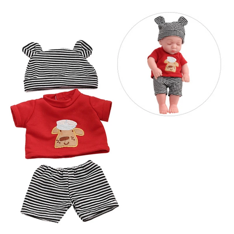 New Clothes Fit 30cm Doll Dress Jumpsuit Doll Clothing Accessories American Doll Accessories Fit For 12inch Baby Doll DIY Toys thumbnail 3