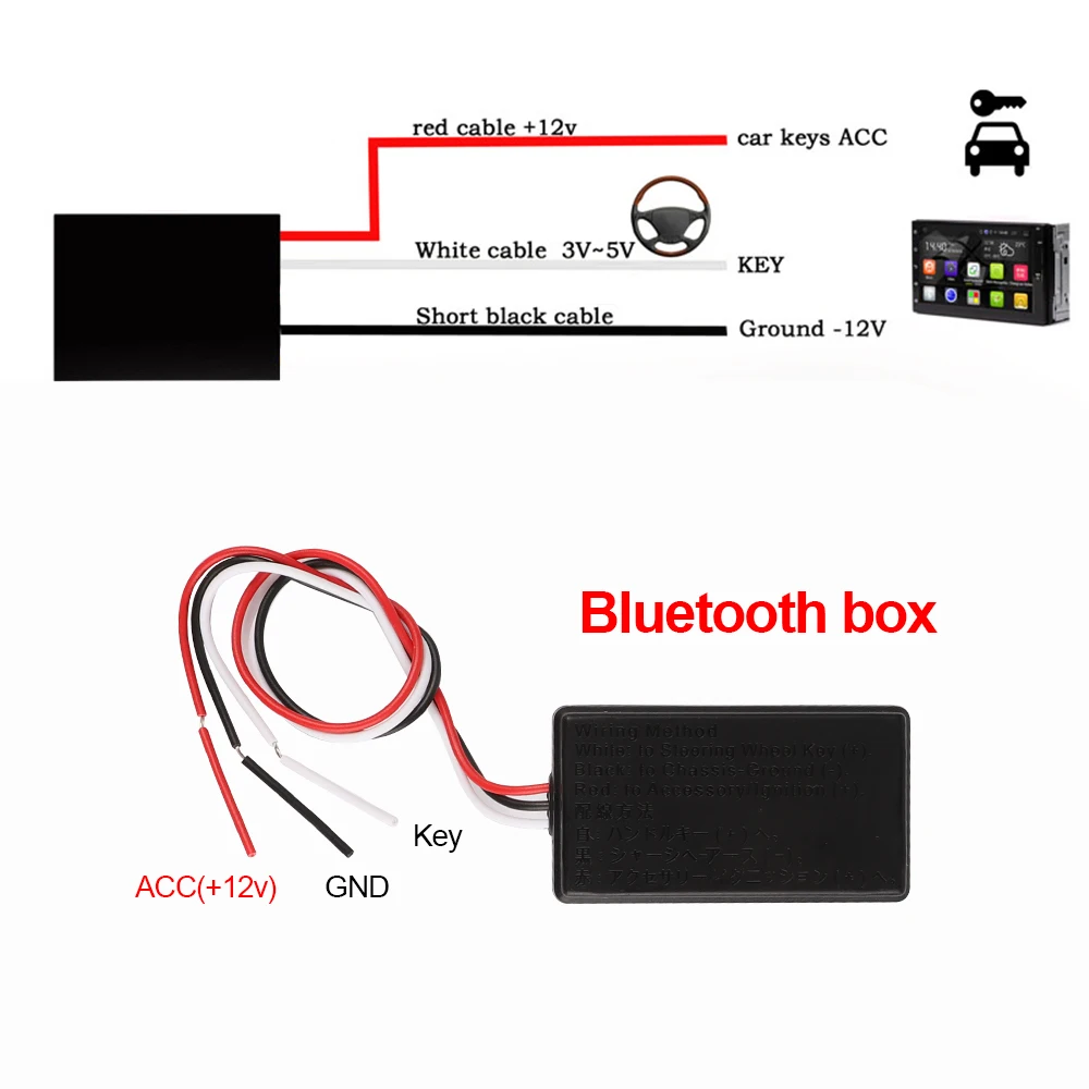 Wireless Car Steering Wheel Control Button 10 keys Luminous For Radio DVD GPS Multimedia Navigation Head Unit Remote Control thumbnail 3