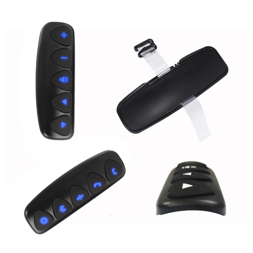 Wireless Car Steering Wheel Control Button 10 keys Luminous For Radio DVD GPS Multimedia Navigation Head Unit Remote Control thumbnail 5