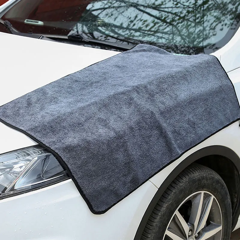 Big Car Wash Microfiber Towel Car Cleaning Drying Cloth Car Care Cloth Microfiber Towel Car Microfiber Cloth Super Absorbent thumbnail 6