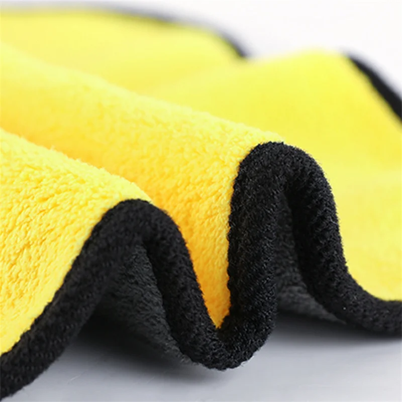 Big Car Wash Microfiber Towel Car Cleaning Drying Cloth Car Care Cloth Microfiber Towel Car Microfiber Cloth Super Absorbent thumbnail 3