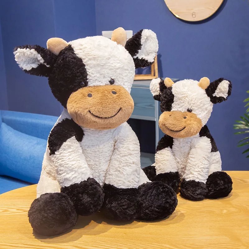 Nice 25CM-70CM Huggable Plush Cow Toy Lovely Cattle Plush Stuffed Animals Cattle Soft Doll Kids Toys Birthday Gift for Children thumbnail 6