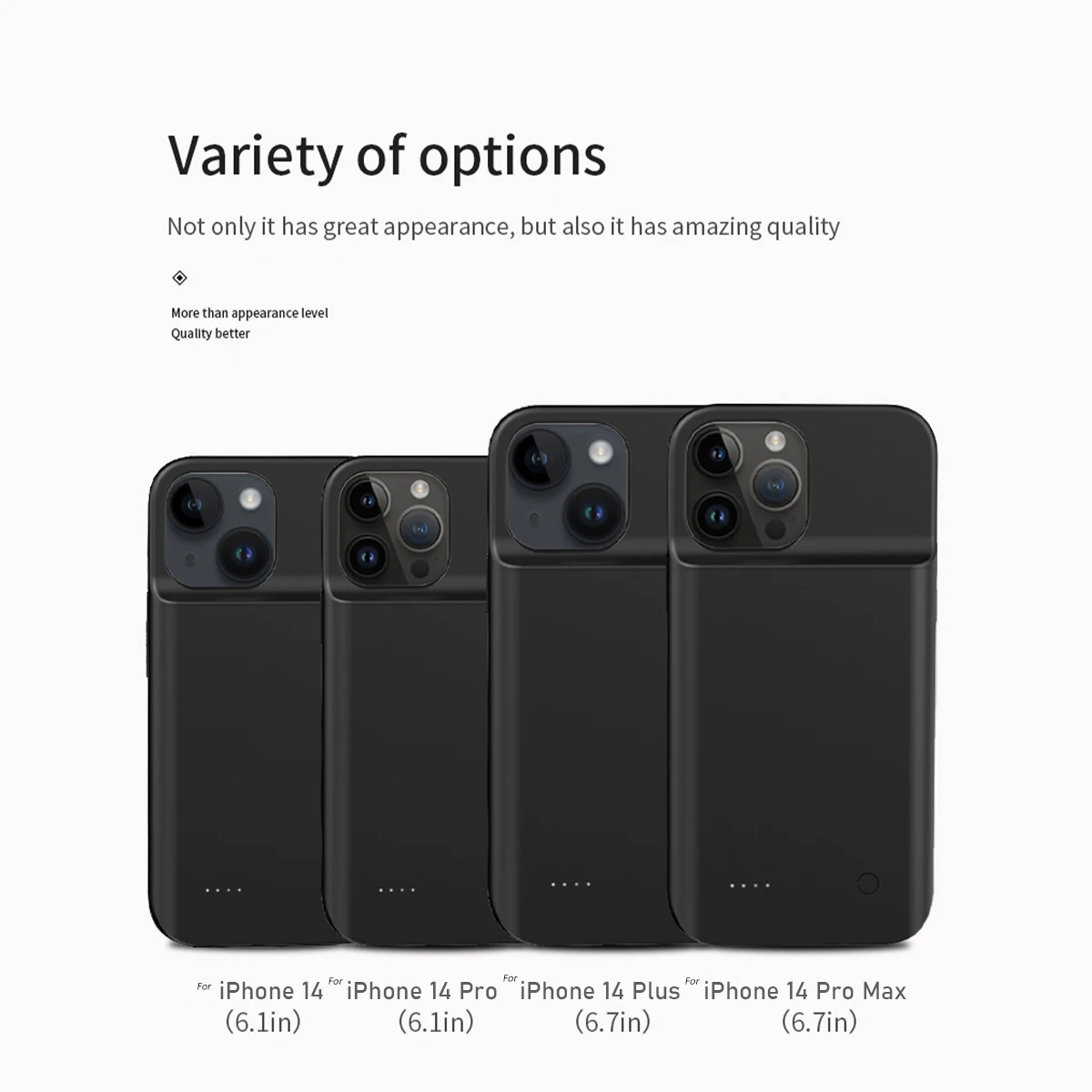Smart battery Charger Case For iPhone 11 12 13 14 Pro Max XR XS Max 13 Mini Portable Power Bank Charging Cover batterie externe thumbnail 6