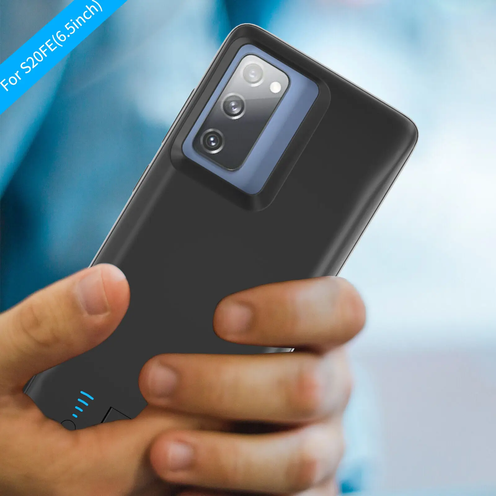 For Samsung S8 S9 S10 S20 S21 FE S22 S23 Note 20 8 9 10 Plus Ultra External Battery Case Portable power bank cell phone chargers thumbnail 5