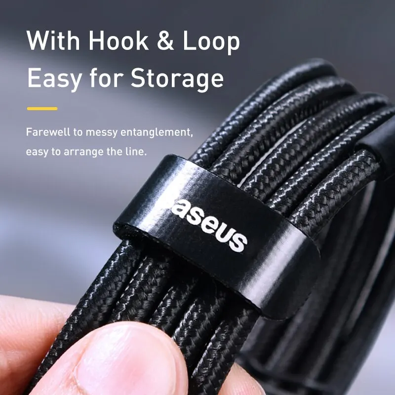 Baseus USB Type C To USB C Cable For iPhone 17 16 100W/5A PD Fast Charging Charger Cord For Macbook Xiaomi Samsung Type-C Cable thumbnail 6