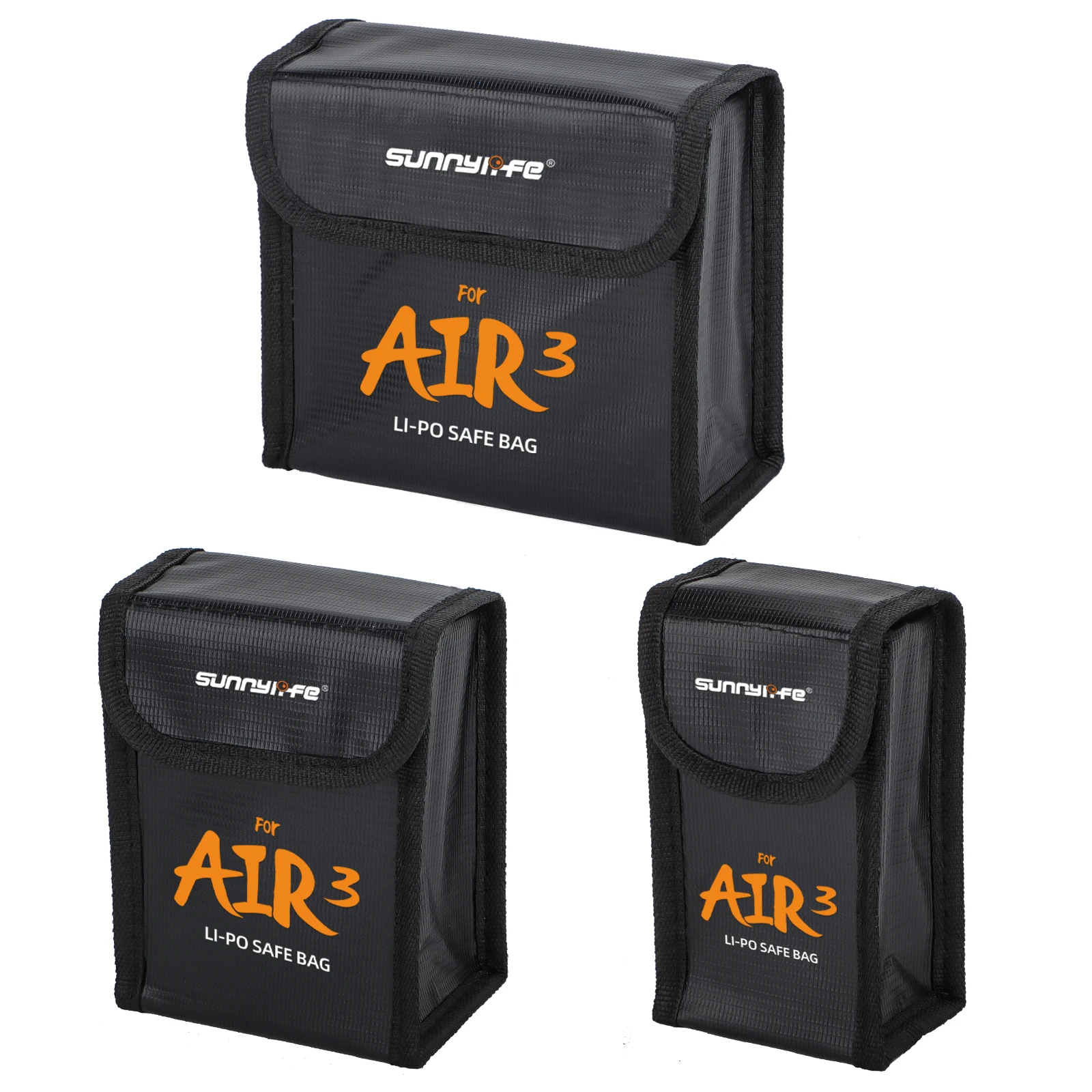 For DJI AIR 3S/AIR 3 Drone LiPo Battery Safe Bag Explosion-proof Protective Bag Battery Storage Case Dron Accessories thumbnail 6