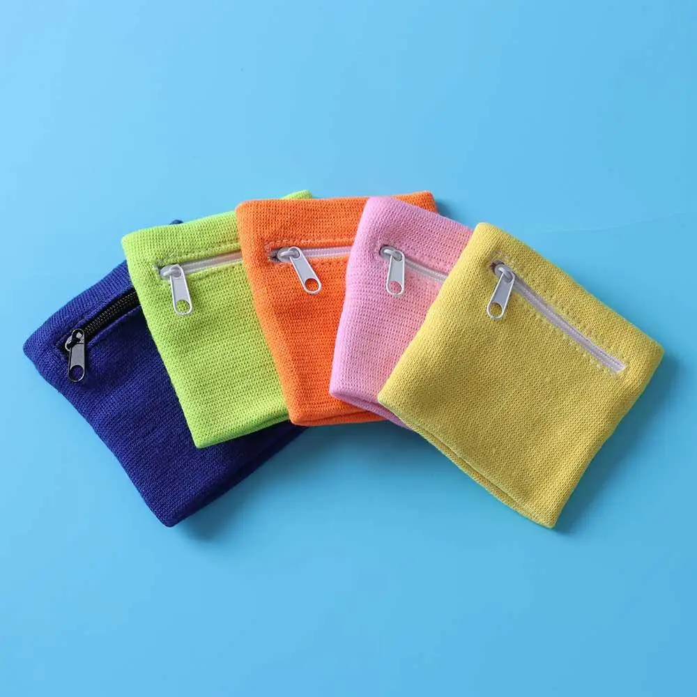 1Pc Wrist Purse Bag with Zipper Running Travel Bike Safe Sports Wristband Outdoors Portable Wrist Protection Zipper Bag Supplies thumbnail 3