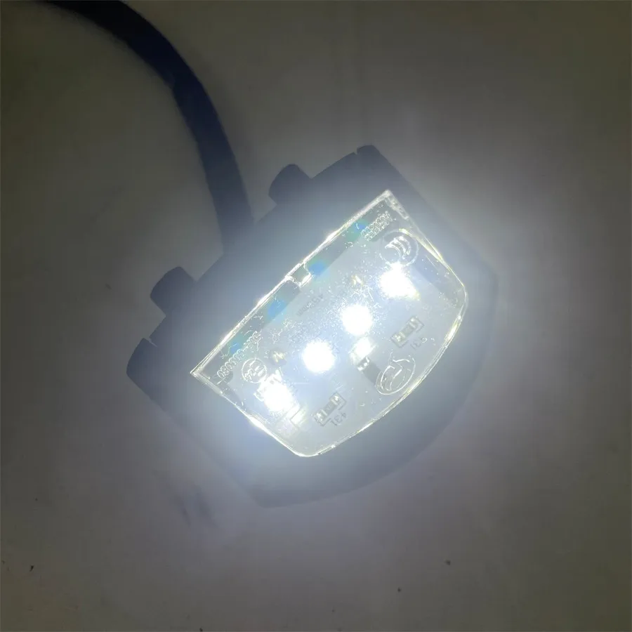 Motorcycle License Plate Light Rear Indicator Lamp ABS LED For Kawasaki Ninja 250R 300 ZX636 ZX-6R Z1000 Z800 Z750 ER-6N ER-6F thumbnail 6
