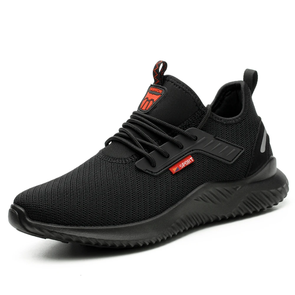 Work Sneakers Steel Toe Shoes Men Safety Shoes Puncture-Proof Work Shoes Boots Fashion Indestructible Footwear Security thumbnail 6