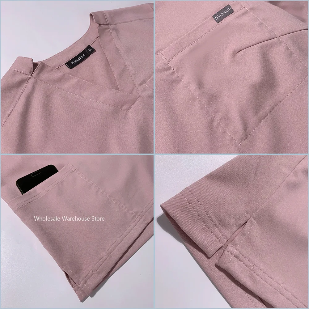 Wholesale Operating Room Medical Uniform Scrubs Hospital Working Scrubs Set Medical Supplies Nurse Dental Surgery Suit Workwear thumbnail 2