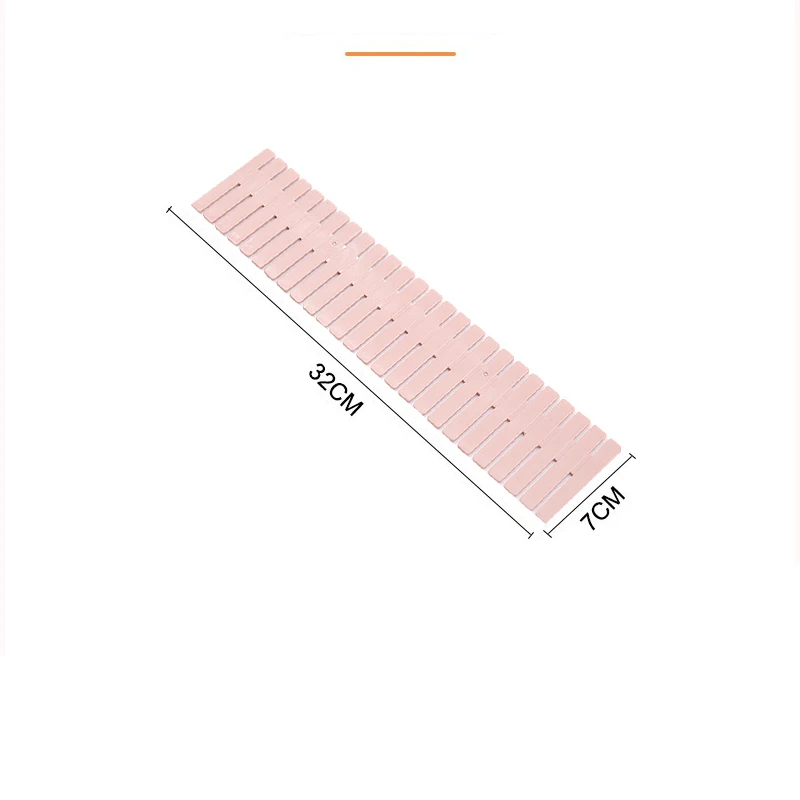4/8Pcs DIY Adjustable Storage Partition Board Plastic Drawer Divider Combination Partition Board Space-saving Division Organizer thumbnail 6