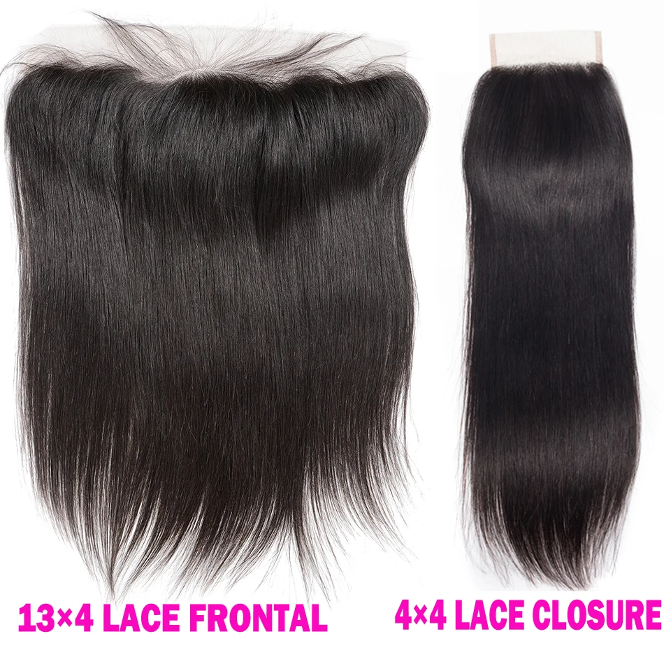 4x4 13x4 Transparent HD Lace Frontal Closure Straight Water Wave Kinky Curly Lace Closure Only 100% Remy Human Hair pre plucked thumbnail 4