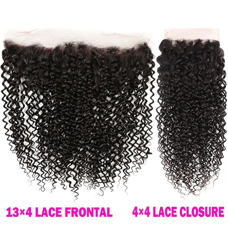 4x4 13x4 Transparent HD Lace Frontal Closure Straight Water Wave Kinky Curly Lace Closure Only 100% Remy Human Hair pre plucked thumbnail 5