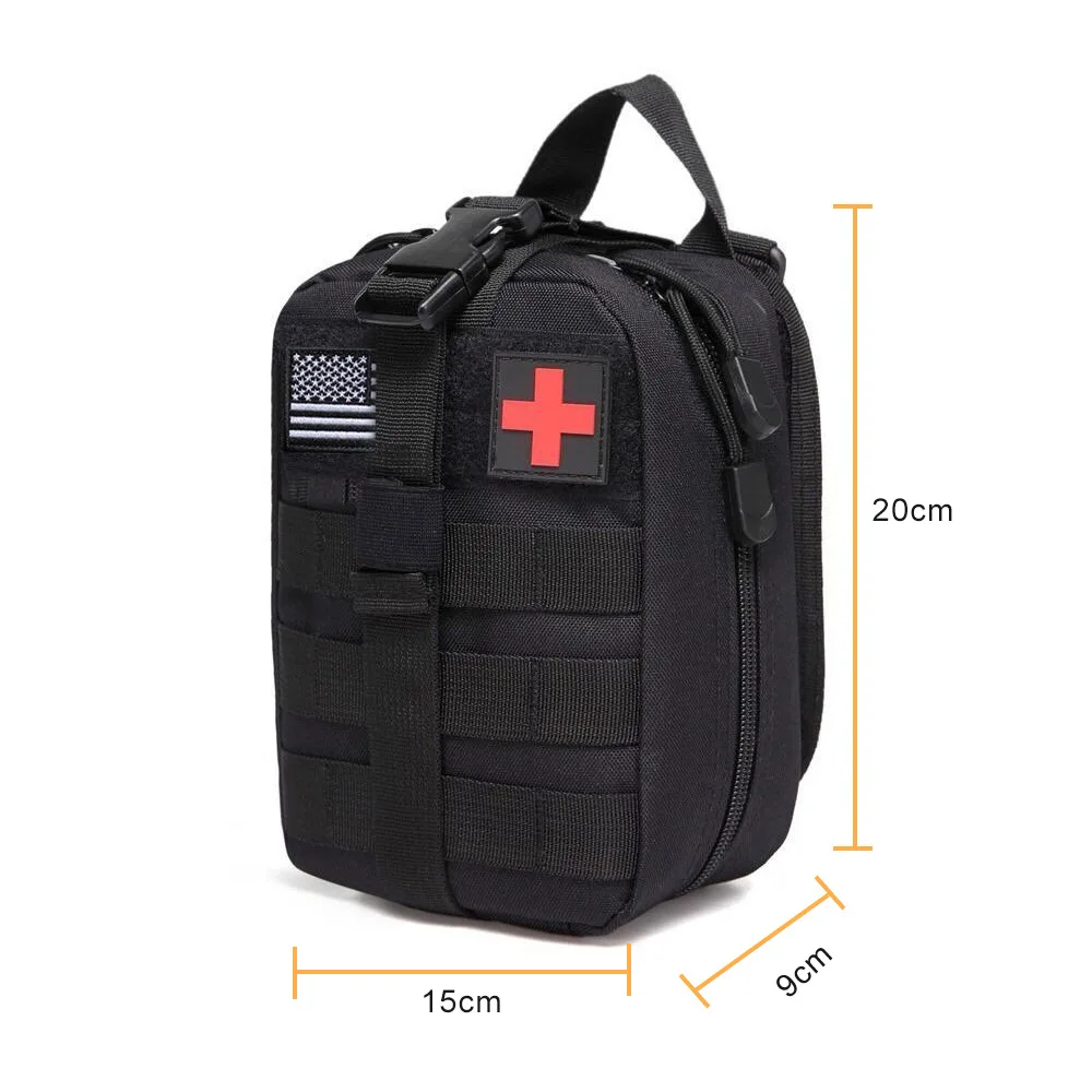 Tactical CAT First Aid Kit Emergency Kit Outdoor Portable Mountaineering Pocket Training Tourniquet Set Field Camp Storage Bag thumbnail 2