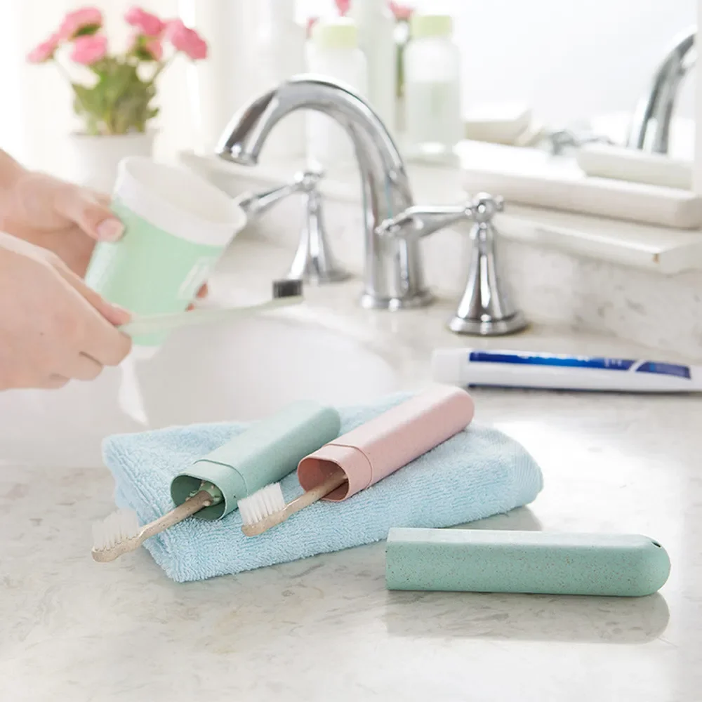 1pc Portable Travel Toothbrush Protect Box Health Tooth Brushes Protector Toothbrush Tube Cover Case thumbnail 3
